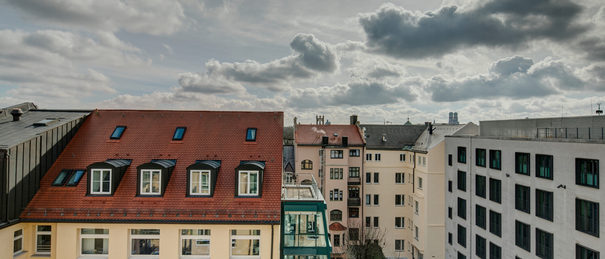 Dachterrassenwohnung München Maxvorstadt - Westen 02 Aussicht 1607