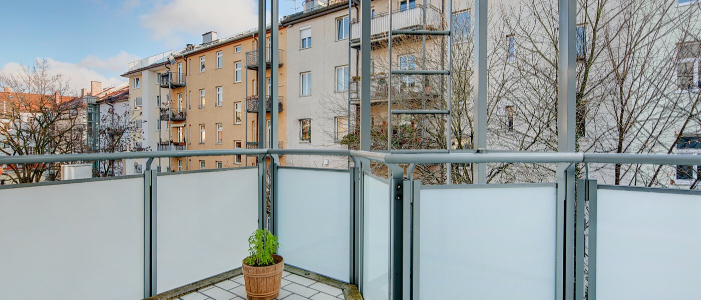 Wohnung München Lehel 01 Balkon 1615
