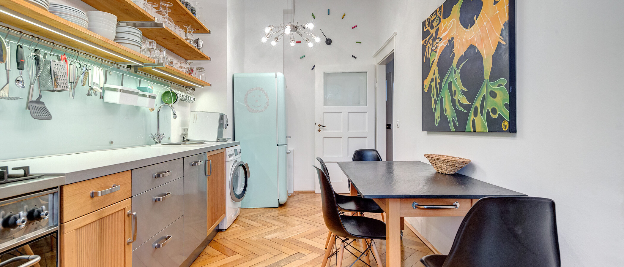 Wohnung München Schwabing (links der Leopoldstraße) 03 Küche 1624