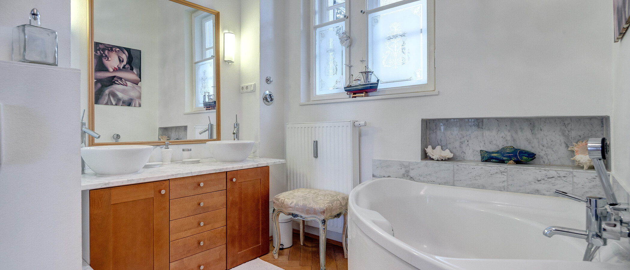 Wohnung München Schwabing (links der Leopoldstraße) 03 Badezimmer 1624