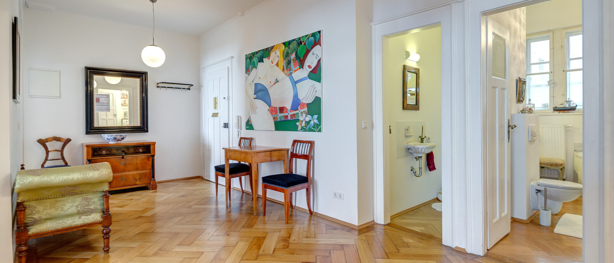 Wohnung München Schwabing (links der Leopoldstraße) 02 Flur/Gang 1624