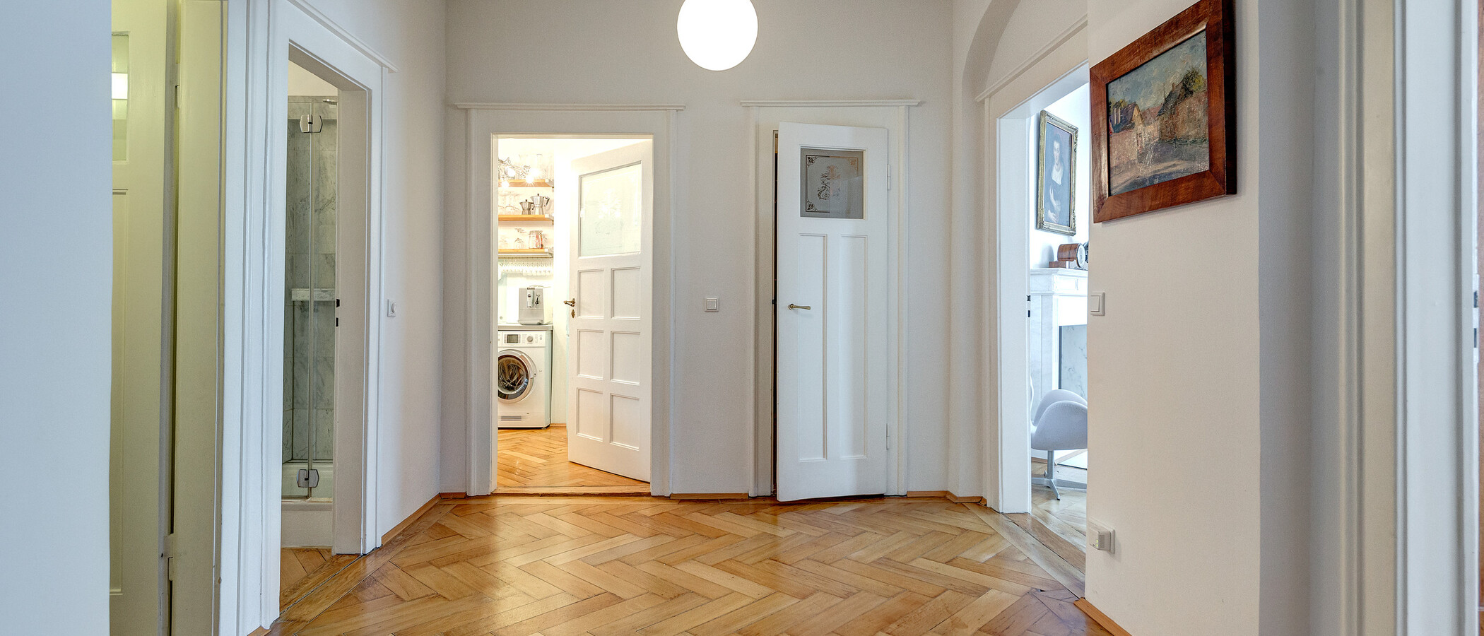 Wohnung München Schwabing (links der Leopoldstraße) 03 Flur/Gang 1624
