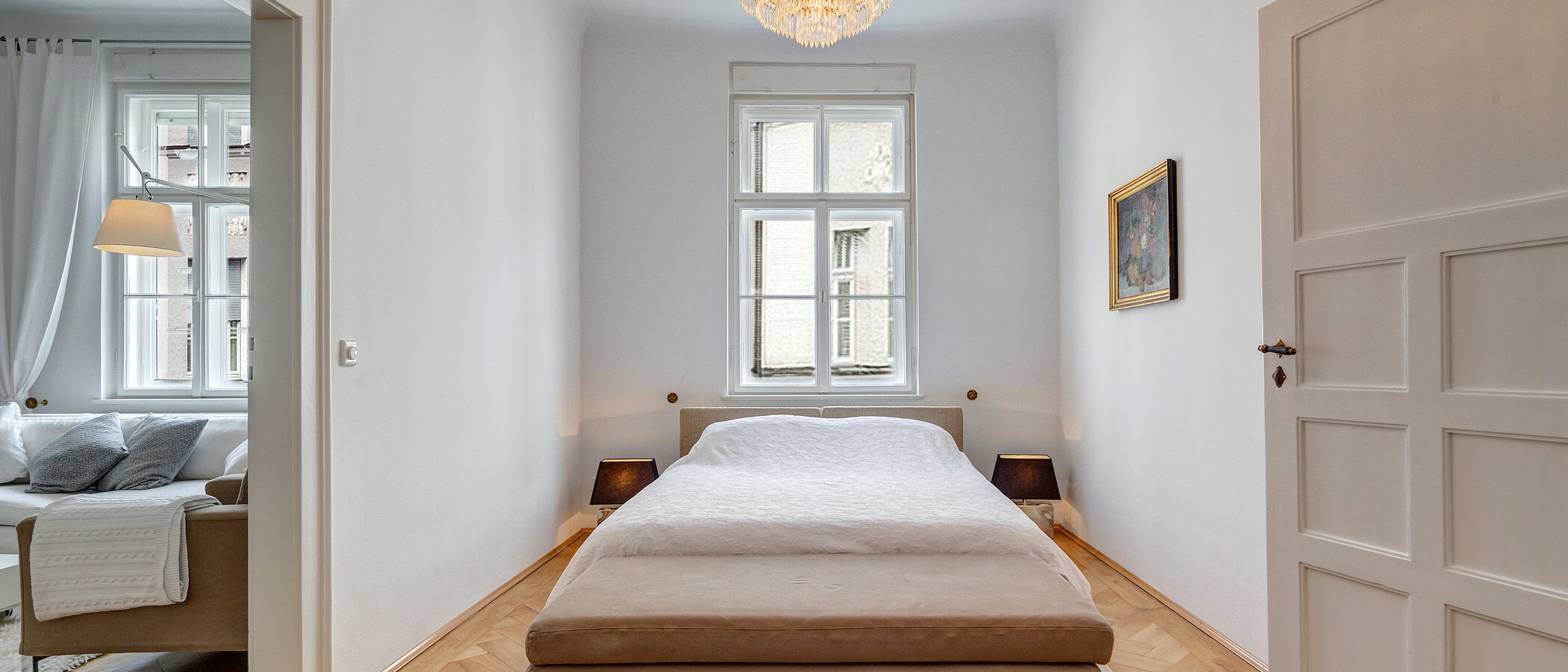 Wohnung München Schwabing (links der Leopoldstraße) 01 Schlafen 1624