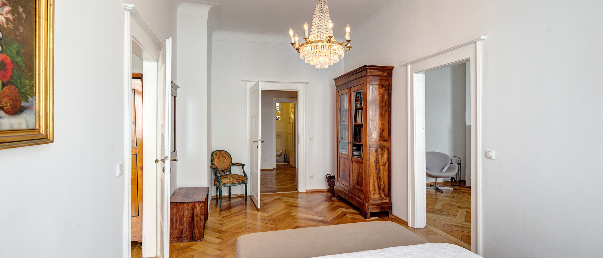Wohnung München Schwabing (links der Leopoldstraße) 04 Schlafen 1624