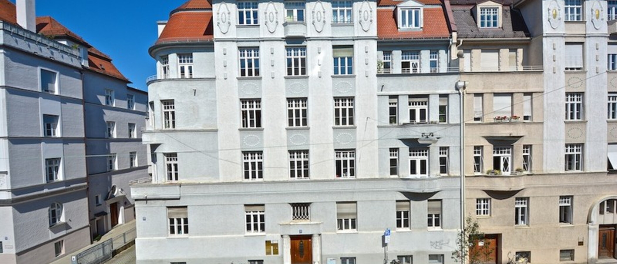 Wohnung München Schwabing (links der Leopoldstraße) 01 Aussicht 1624