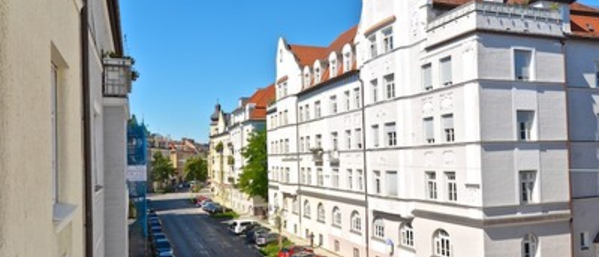 Wohnung München Schwabing (links der Leopoldstraße) 03 Aussicht 1624
