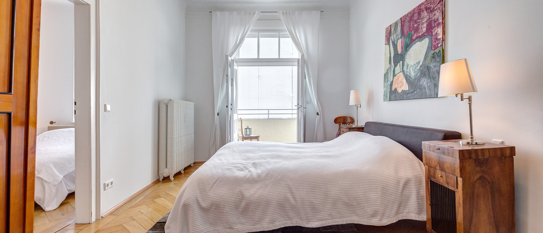 Wohnung München Schwabing (links der Leopoldstraße) 01 2. Schlafen 1624