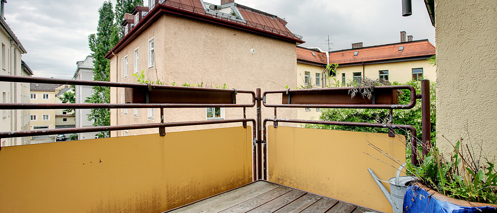 Wohnung München Schwabing-West (rund um den Hohenzollernplatz) 01 Balkon 1628