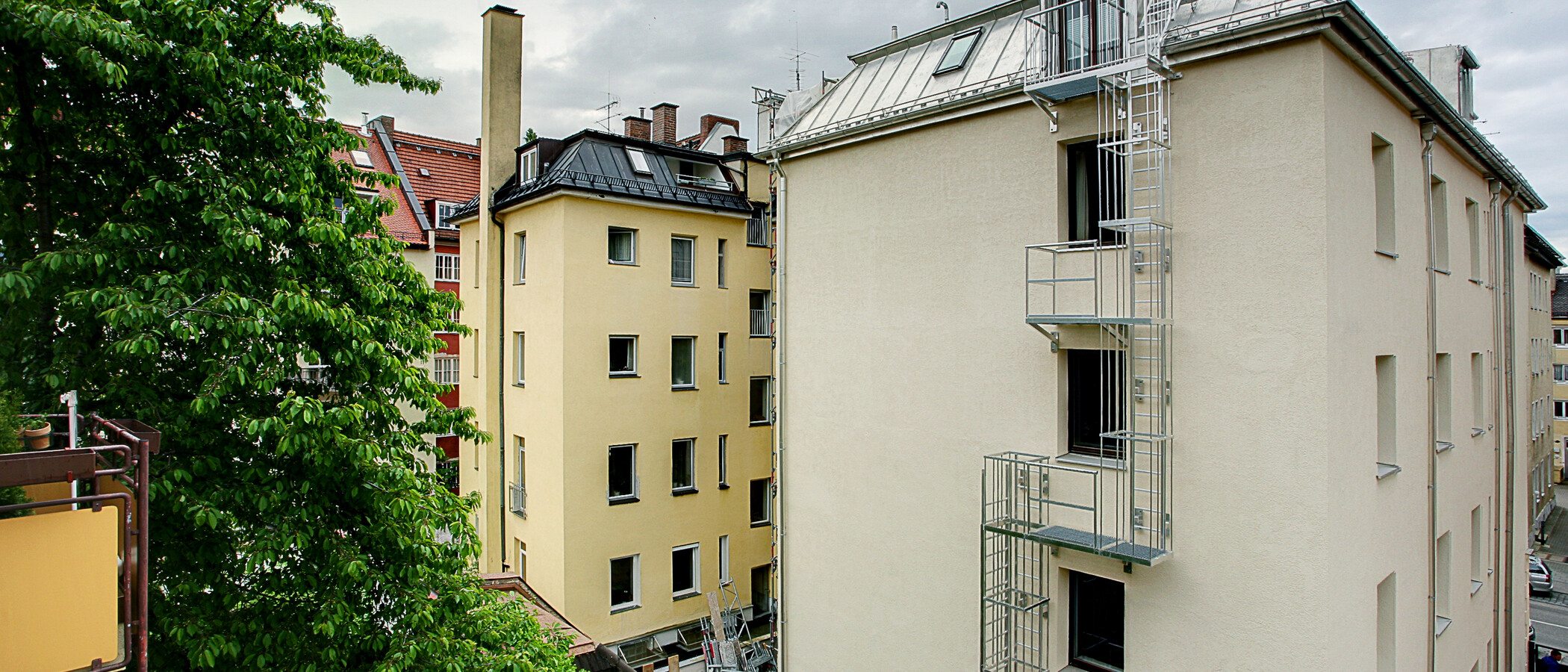 Wohnung München Schwabing-West (rund um den Hohenzollernplatz) 01 Aussicht 1628