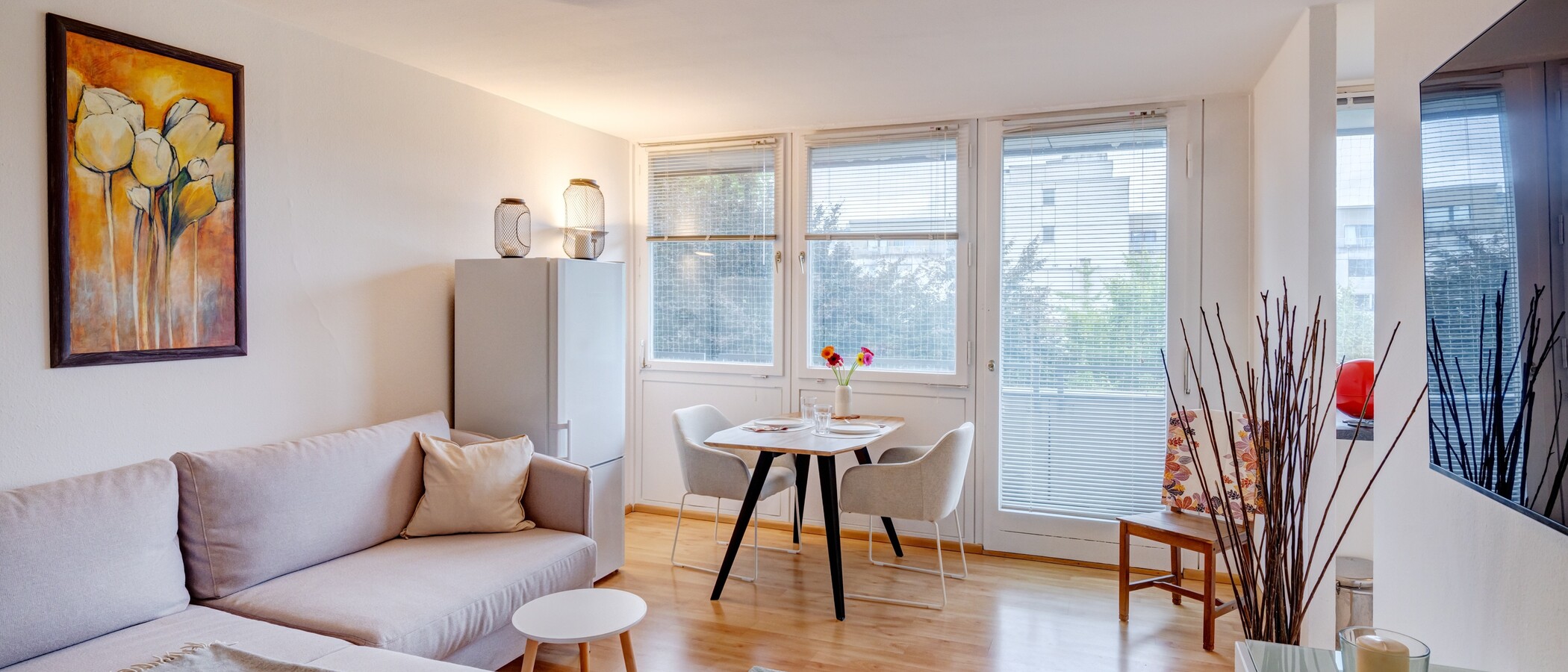 Wohnung München Schwabing-West 01 Wohnbereich 1632
