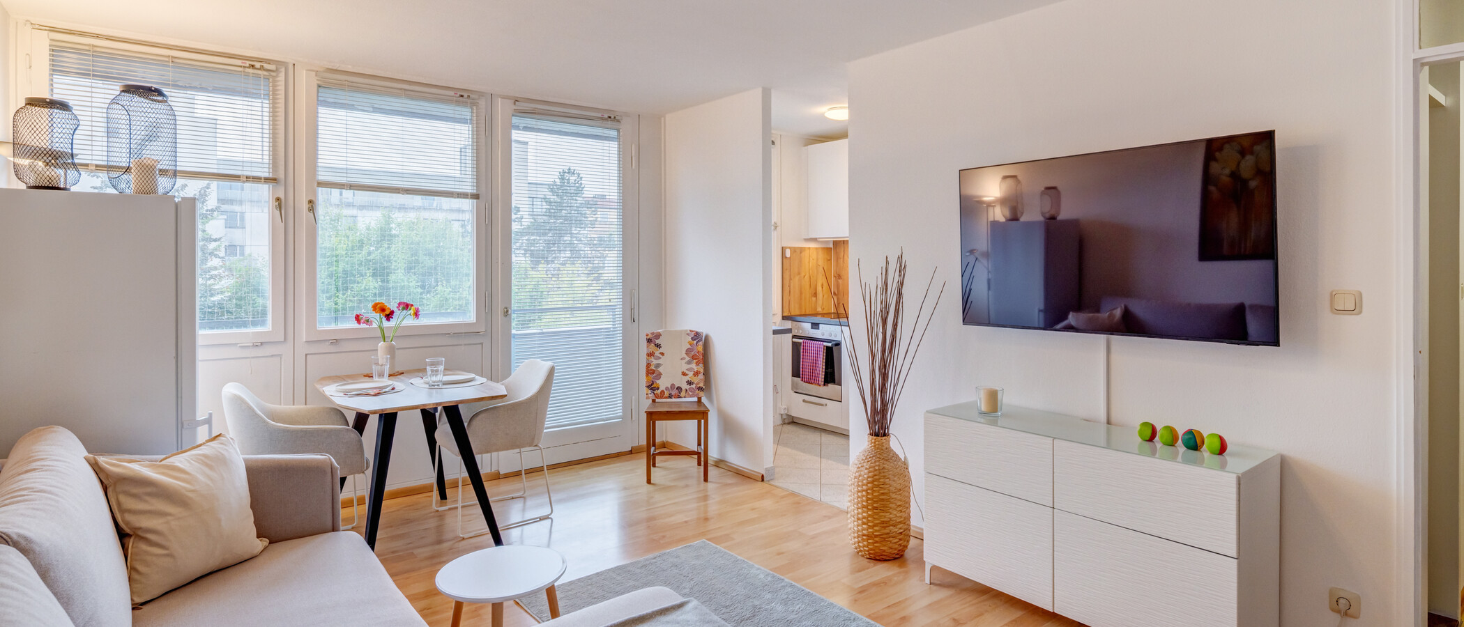 Wohnung München Schwabing-West 02 Wohnbereich 1632