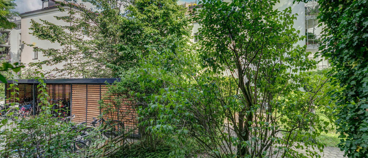 Wohnung München Schwabing (rechts der Leopoldstraße) 01 Aussicht 1666