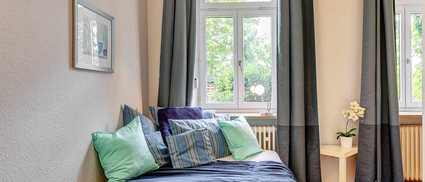 Wohnung München Schwabing (rechts der Leopoldstraße) 02 Schlafbereich 1666