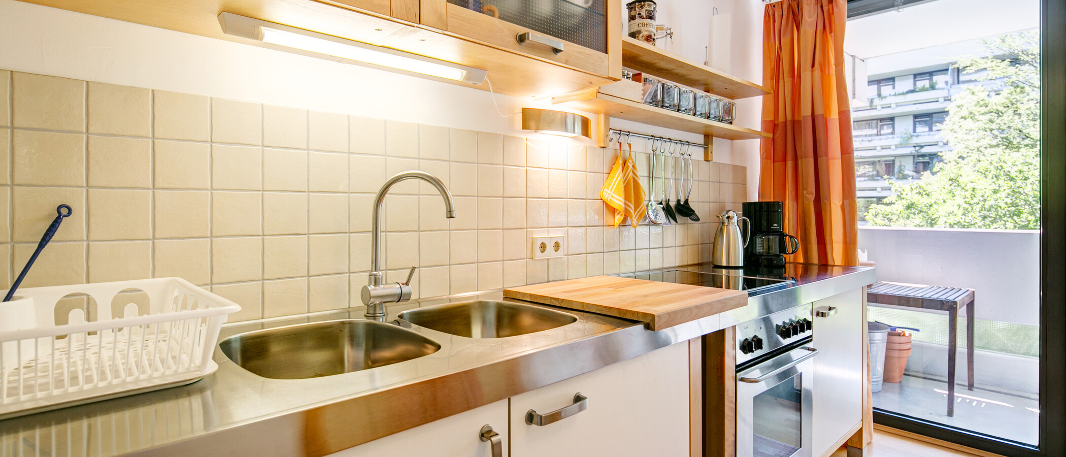 Wohnung München Schwabing-Nord (zw. Belgrad- & Leopoldstraße) 01 Küche 1675