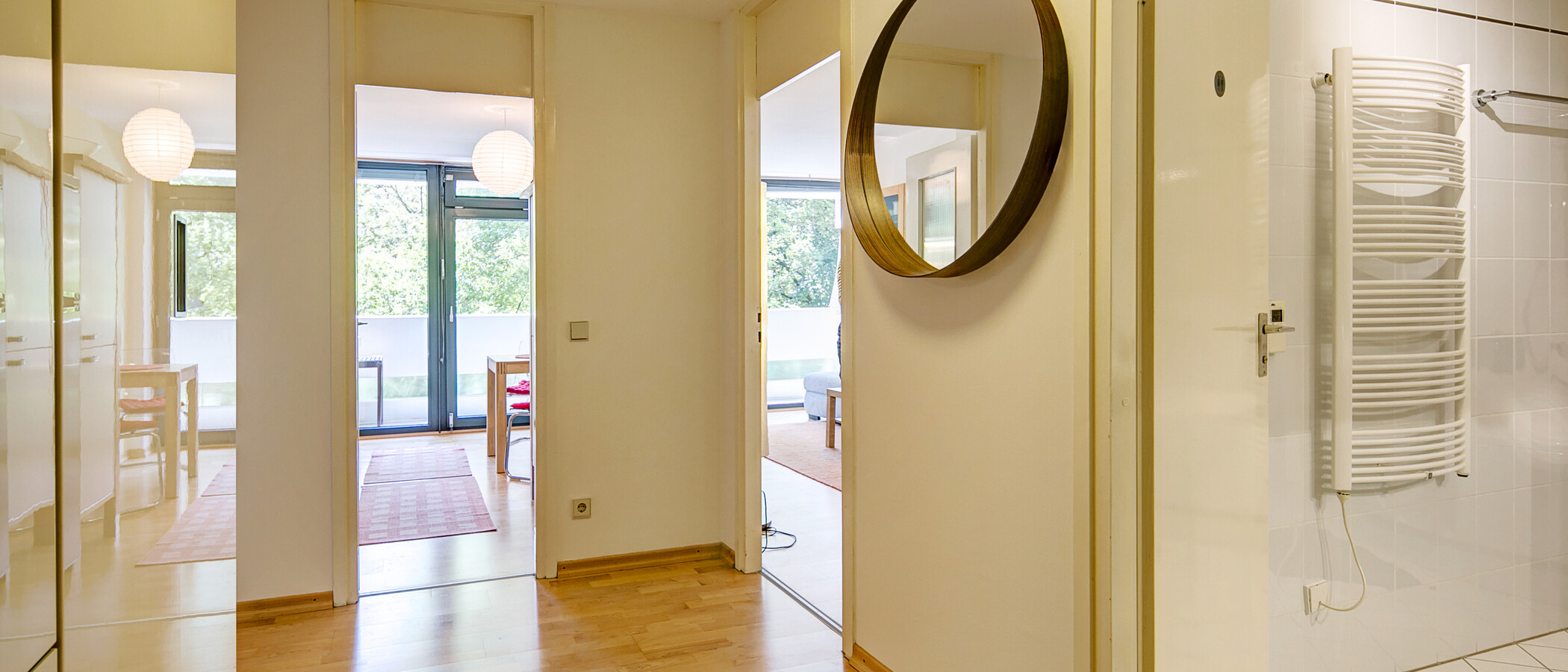 Wohnung München Schwabing-Nord (zw. Belgrad- & Leopoldstraße) 01 Flur/Gang 1675
