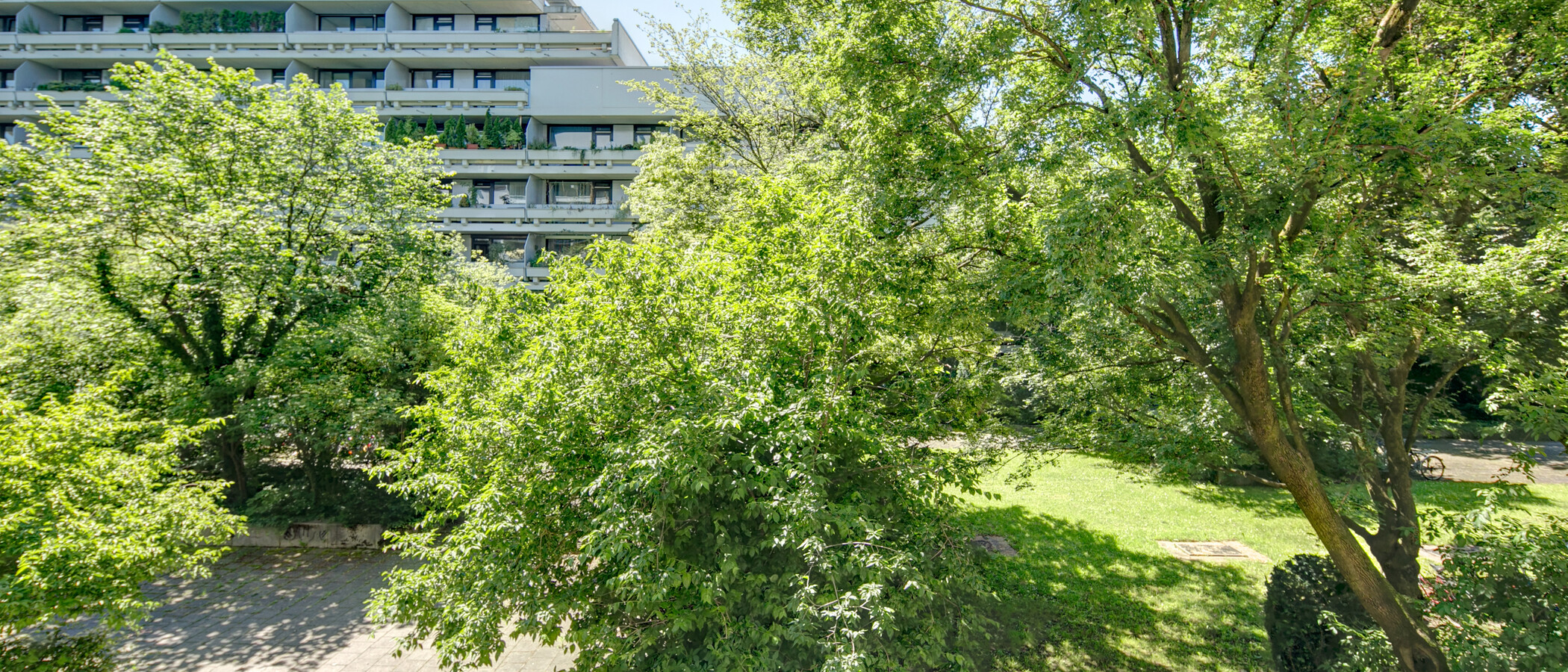 Wohnung München Schwabing-Nord (zw. Belgrad- & Leopoldstraße) 01 Aussicht 1675