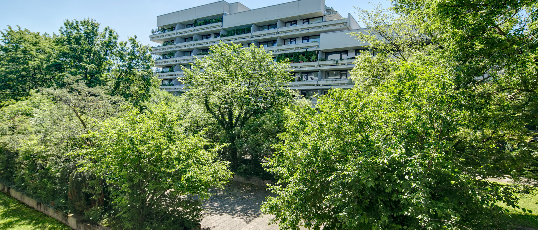 Wohnung München Schwabing-Nord (zw. Belgrad- & Leopoldstraße) 02 Aussicht 1675