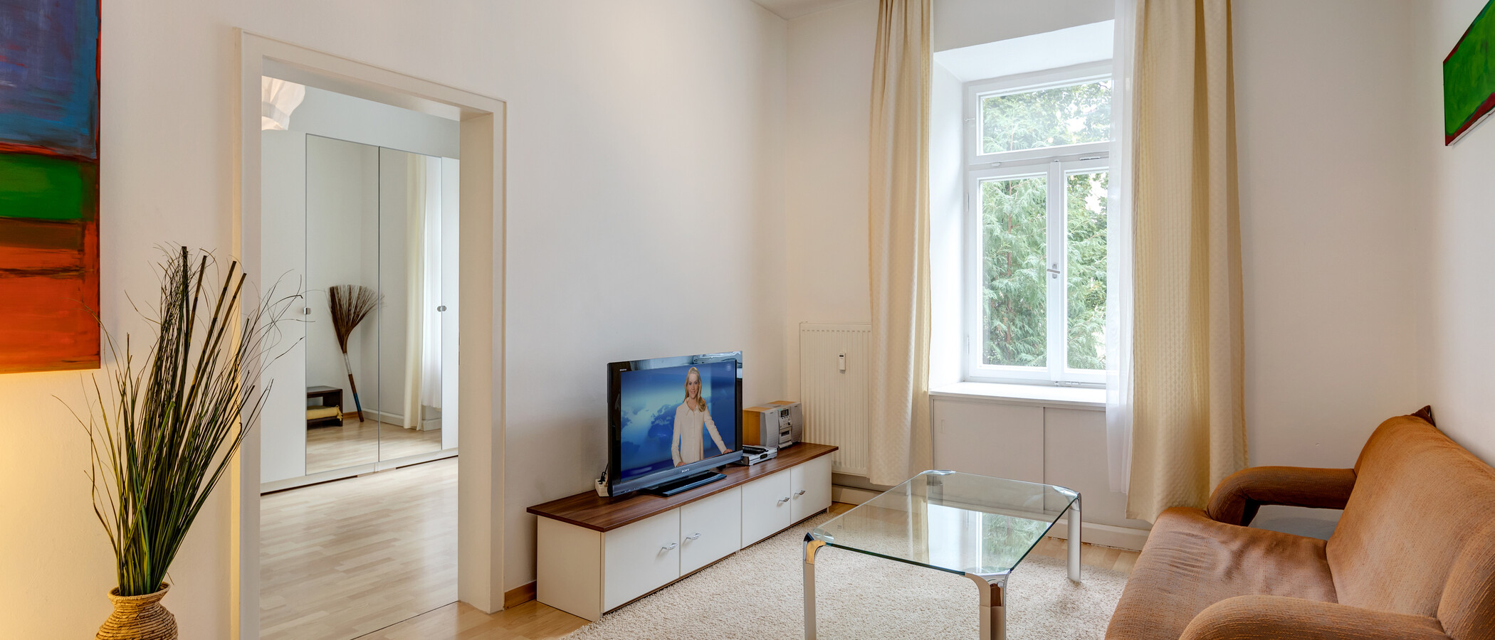 Wohnung München Schwabing (links der Leopoldstraße) 01 Wohnzimmer 1680