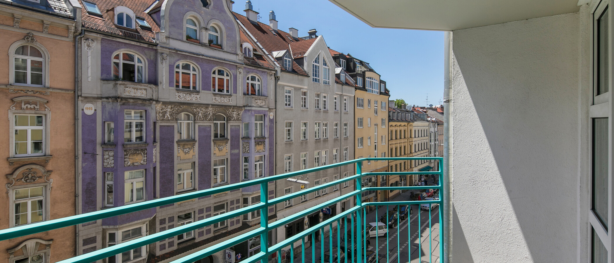 Wohnung München Maxvorstadt - Westen 01 Balkon 1681