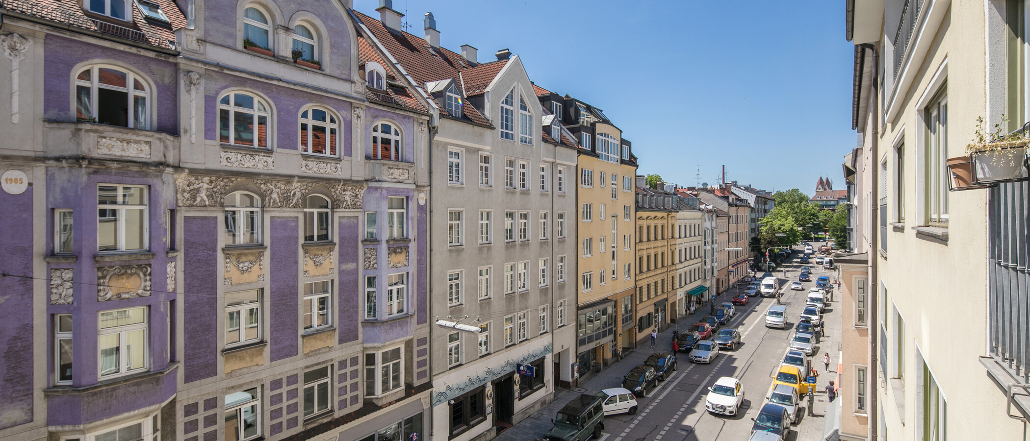 Wohnung München Maxvorstadt - Westen 02 Aussicht 1681