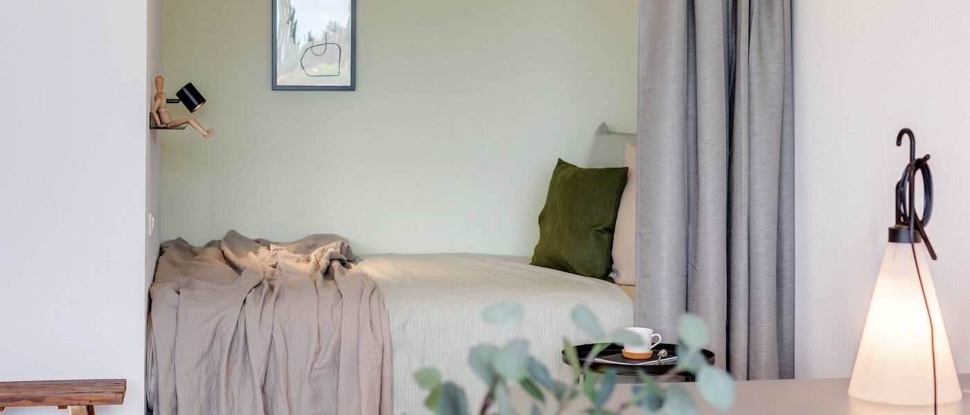 Wohnung München Schwabing-Nord (zw. Leopoldstraße & Englischen Garten) 01 Schlafbereich 1739