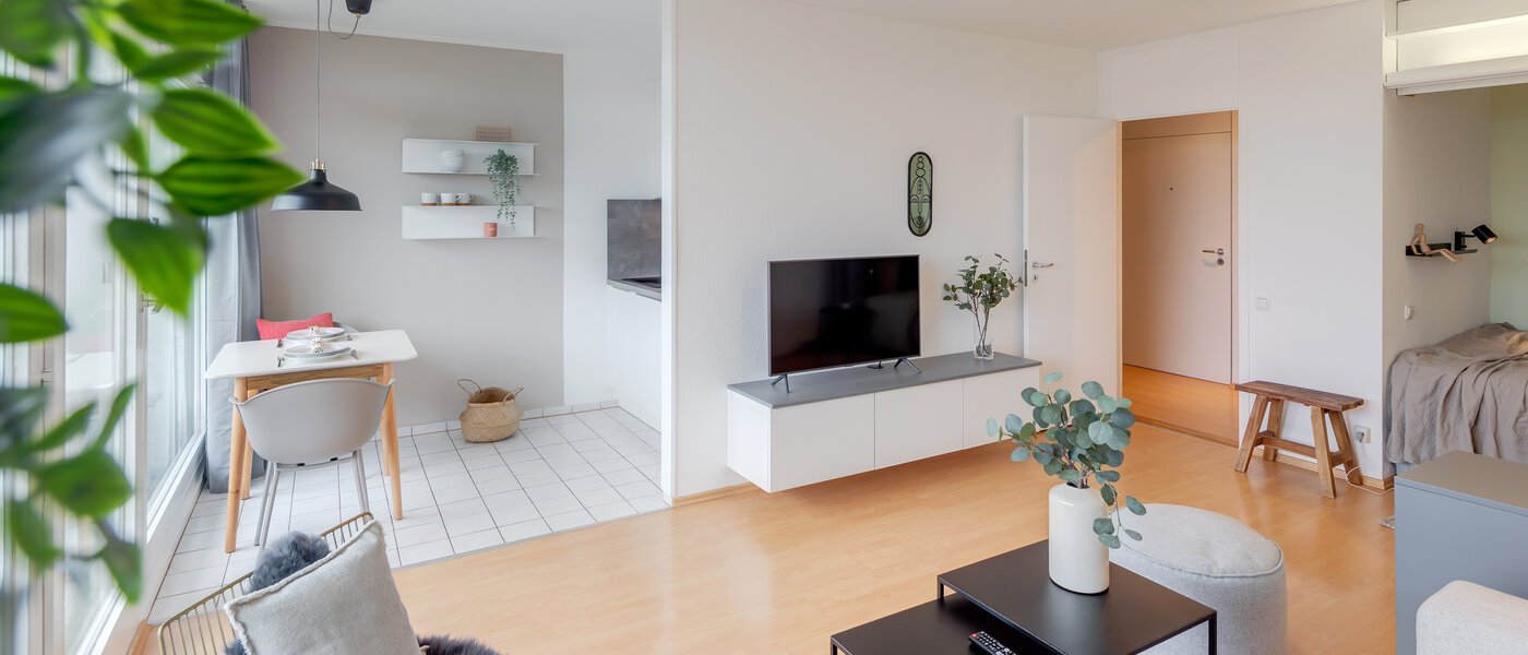 Wohnung München Schwabing-Nord (zw. Leopoldstraße & Englischen Garten) 04 Wohnbereich 1739