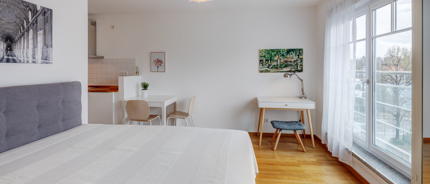 Apartment München Schwabing (rechts der Leopoldstraße) 04 Wohnbereich 1782