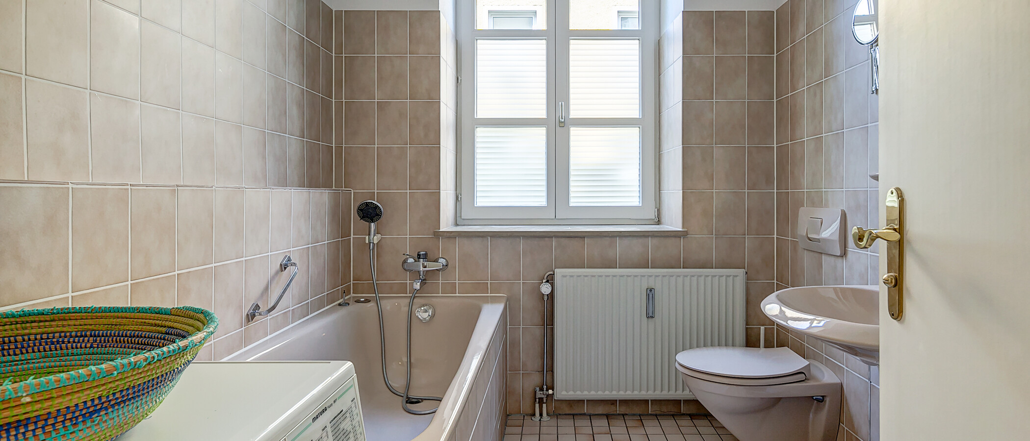 Wohnung München Schwabing (links der Leopoldstraße) 01 Badezimmer 1797