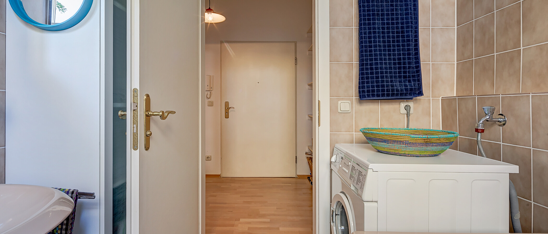 Wohnung München Schwabing (links der Leopoldstraße) 03 Badezimmer 1797