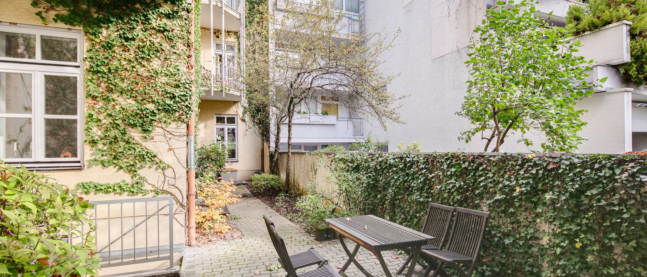 Wohnung München Schwabing (links der Leopoldstraße) 01 Innenhof 1797