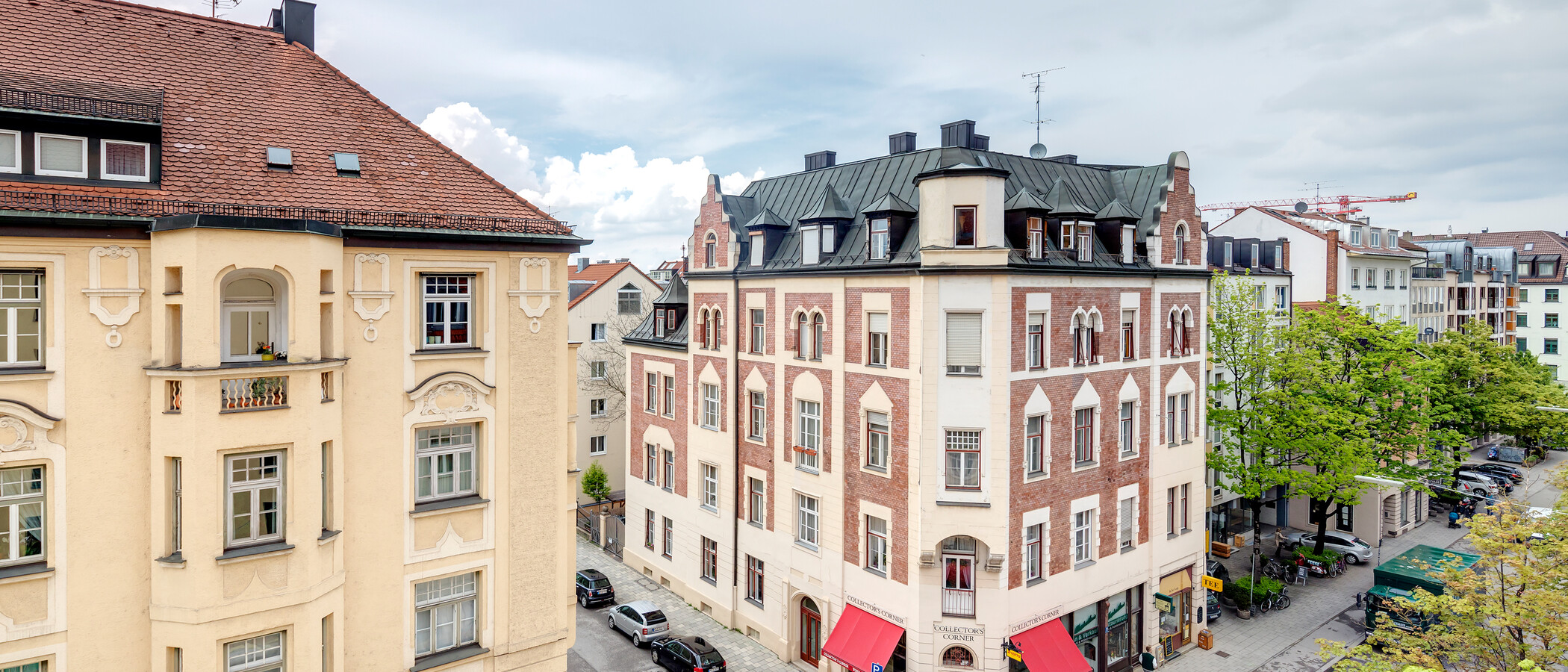 Wohnung München Maxvorstadt - Museumsviertel 01 Aussicht 180