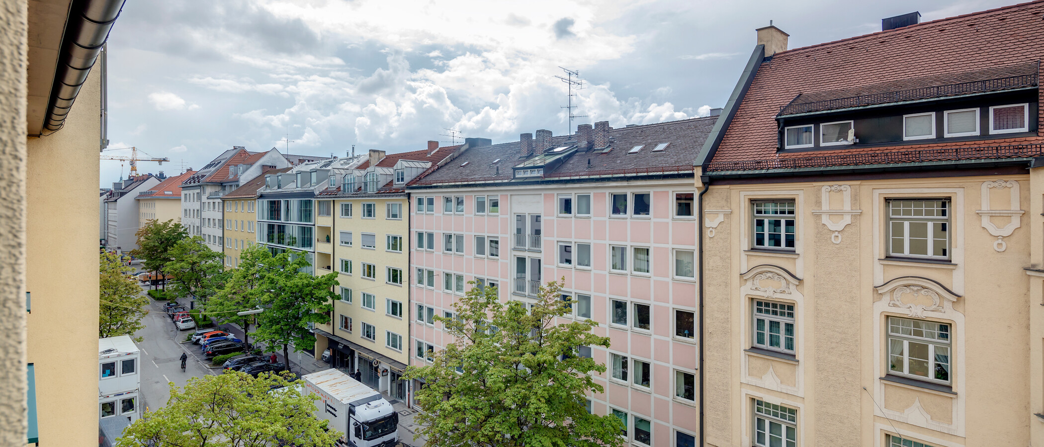 Wohnung München Maxvorstadt - Museumsviertel 02 Aussicht 180