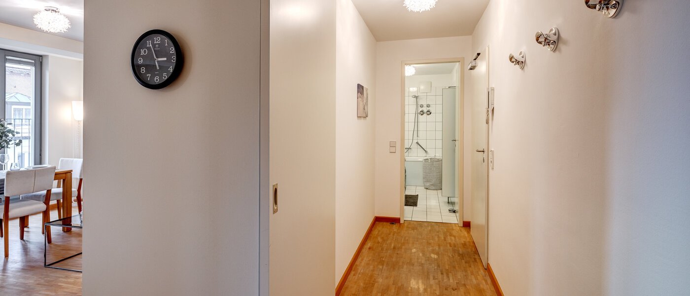 Wohnung München Schwabing (links der Leopoldstraße) 01 Flur/Gang 1905