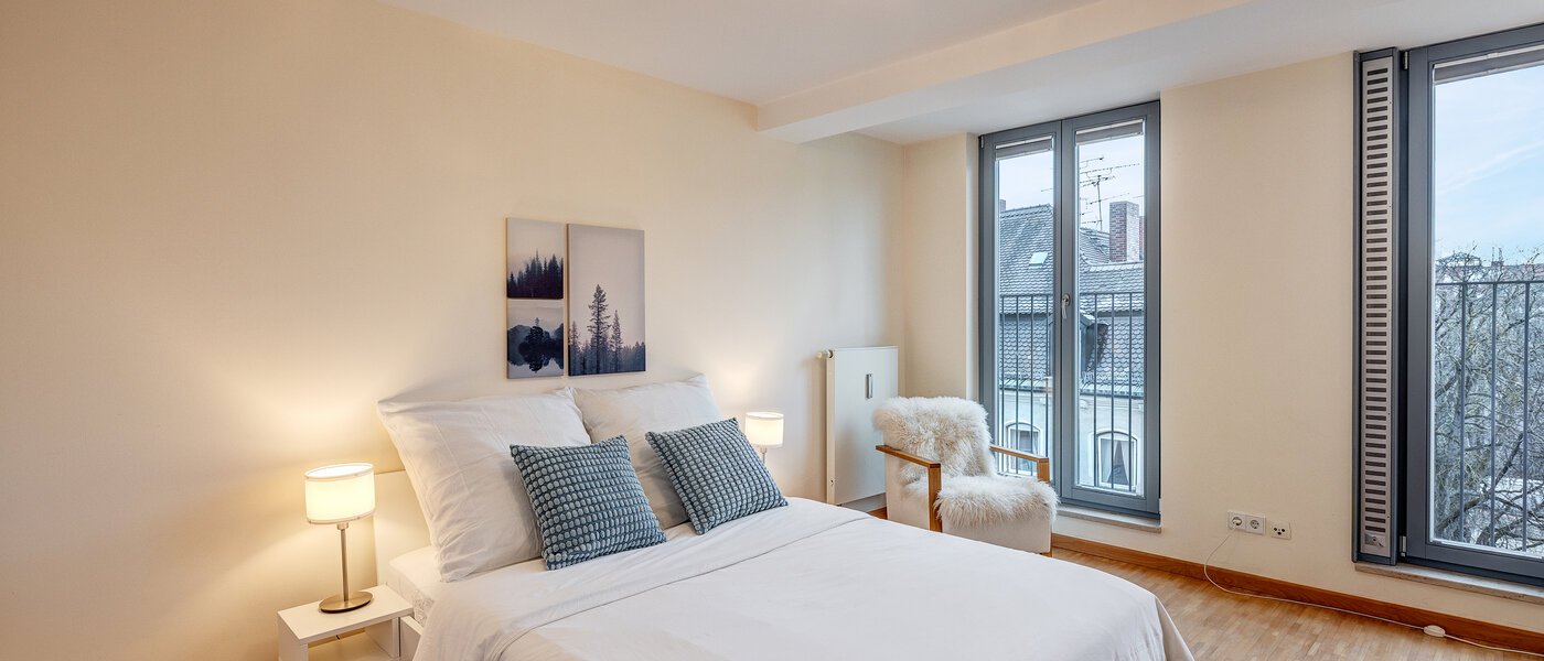 Wohnung München Schwabing (links der Leopoldstraße) 01 Schlafzimmer 1905