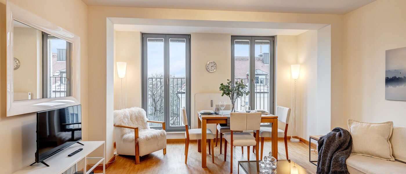 Wohnung München Schwabing (links der Leopoldstraße) 01 Wohnbereich 1905