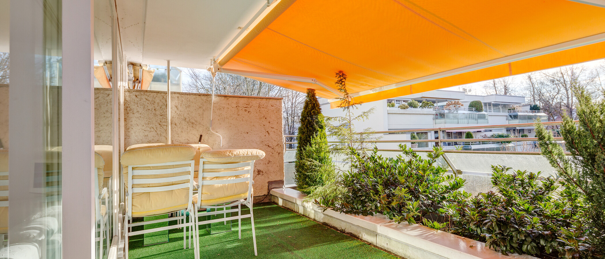 Dachterrassenwohnung München Nymphenburg-Gern 01 Terrasse 1919
