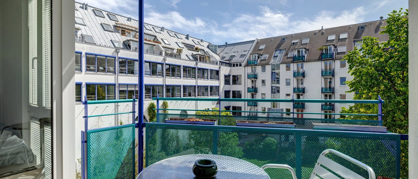 Wohnung München Sendling 01 Balkon 1942