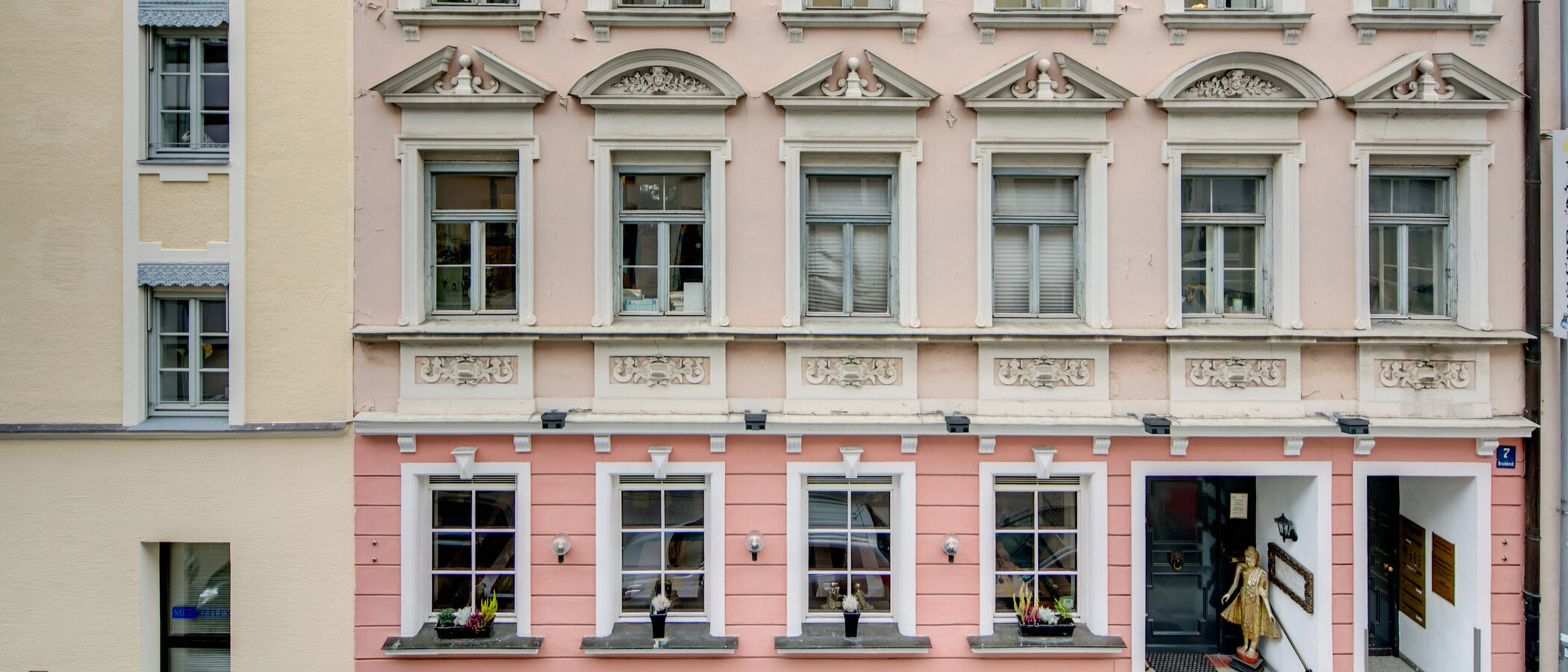 Wohnung München Schwabing (rechts der Leopoldstraße) 03 Aussicht 1976