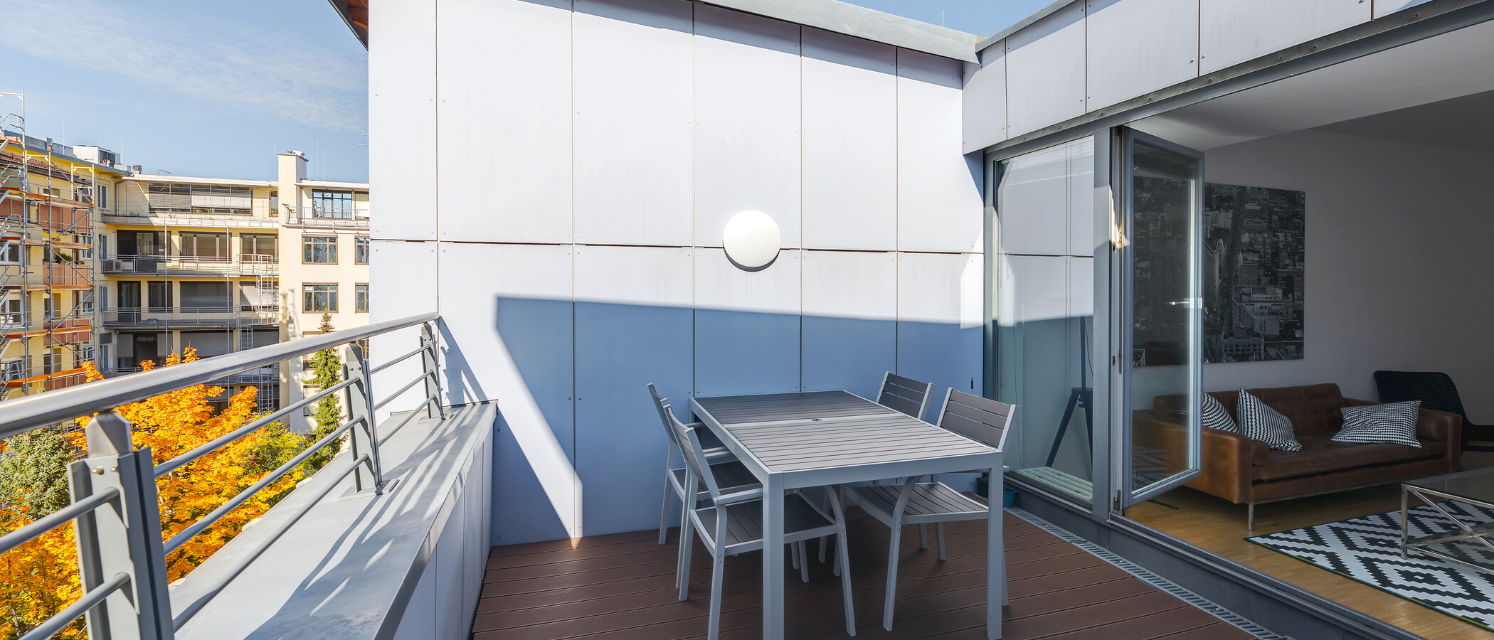 Dachterrassenwohnung München Maxvorstadt - Museumsviertel 01 Terrasse 2