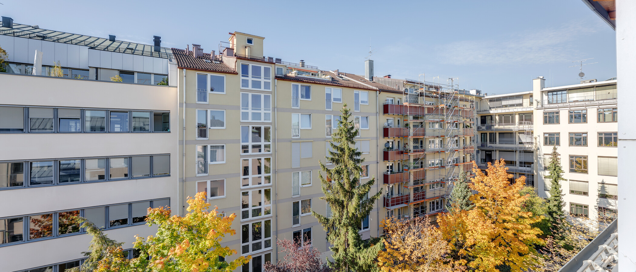 Dachterrassenwohnung München Maxvorstadt - Museumsviertel 02 Aussicht 2