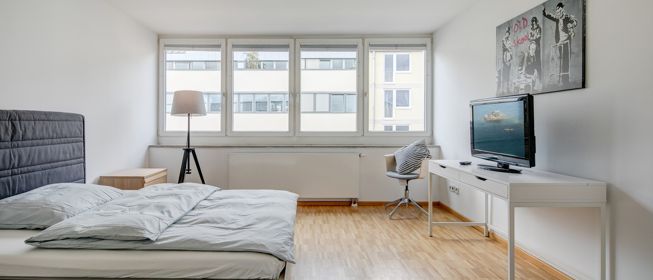 Dachterrassenwohnung München Maxvorstadt - Museumsviertel 01 2. Schlafen 2