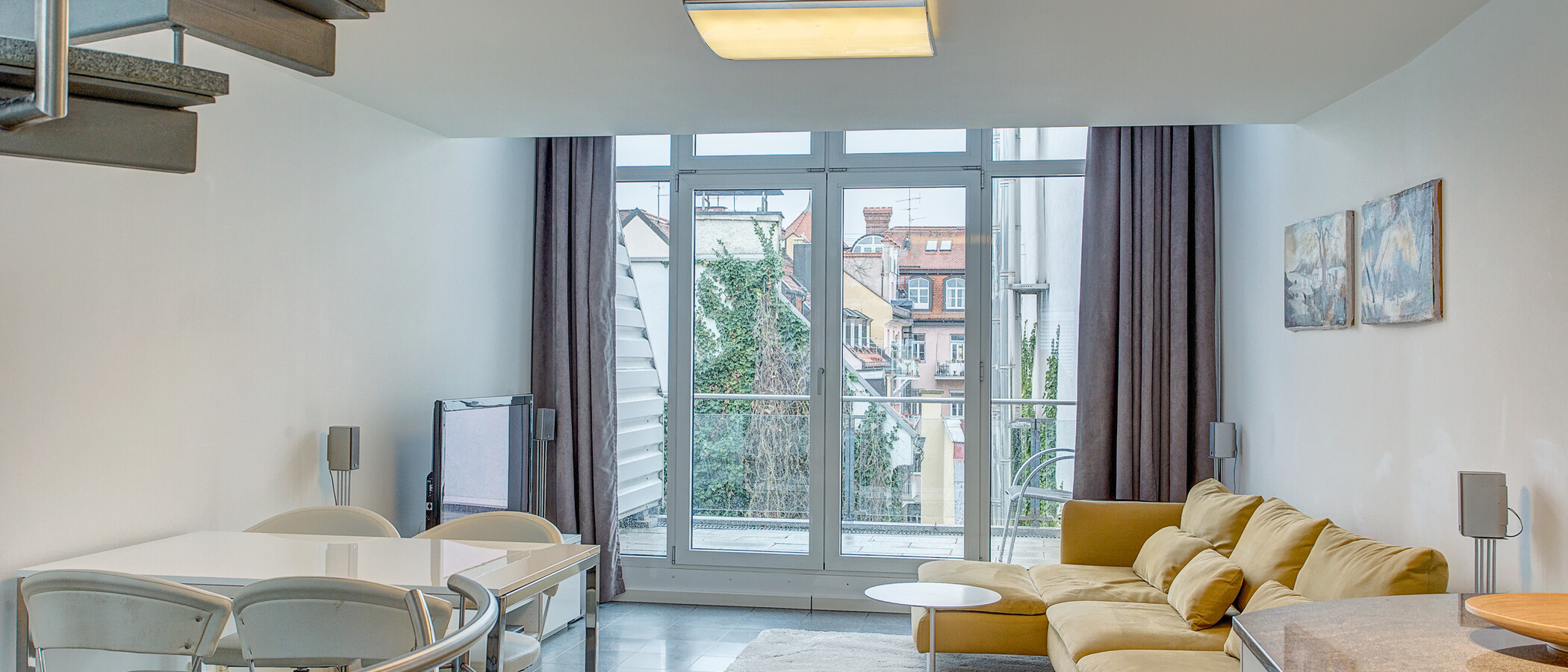 Maisonettewohnung München Schwabing (rechts der Leopoldstraße) 01 Wohnen 2018
