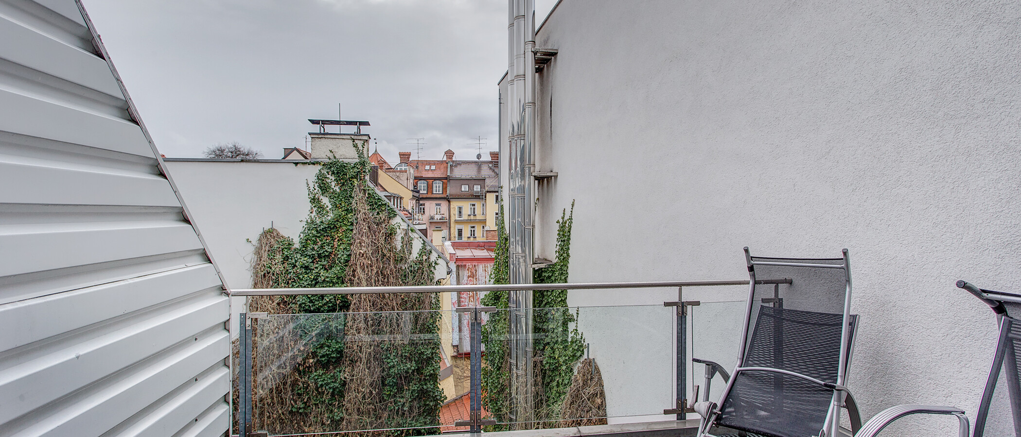 Maisonettewohnung München Schwabing (rechts der Leopoldstraße) 01 Balkon 2018