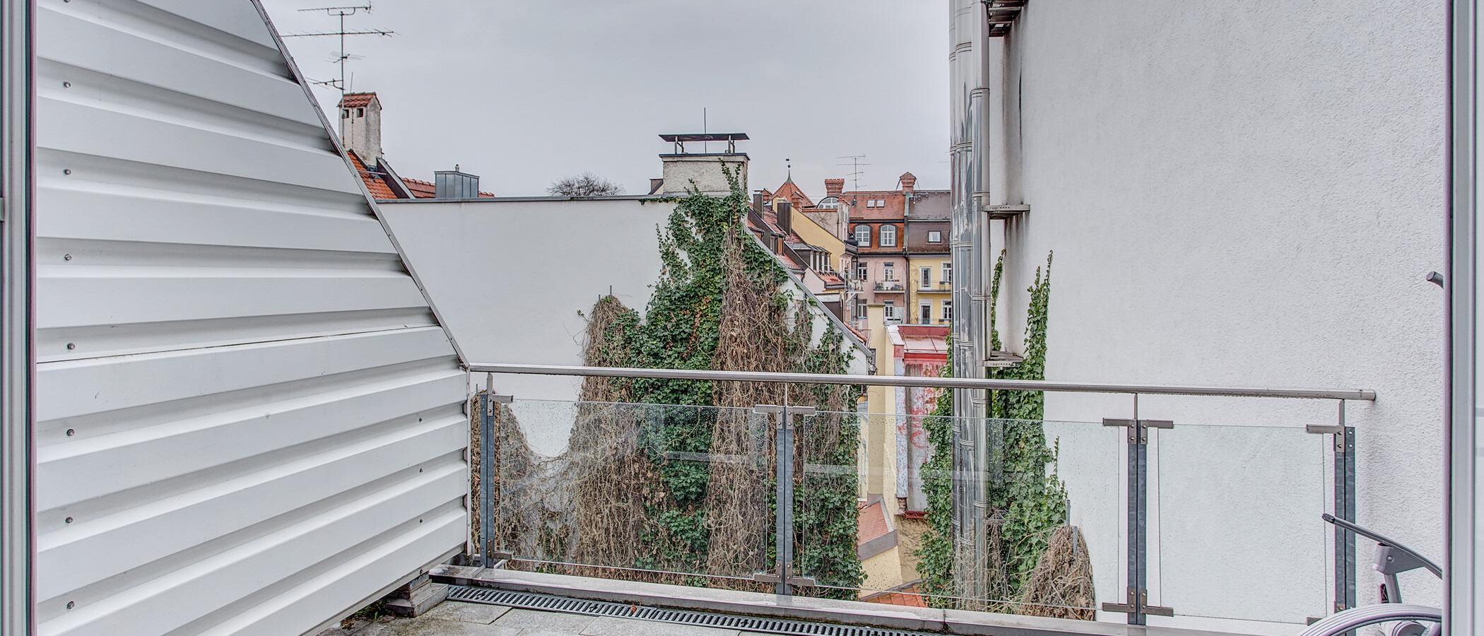 Maisonettewohnung München Schwabing (rechts der Leopoldstraße) 02 Balkon 2018