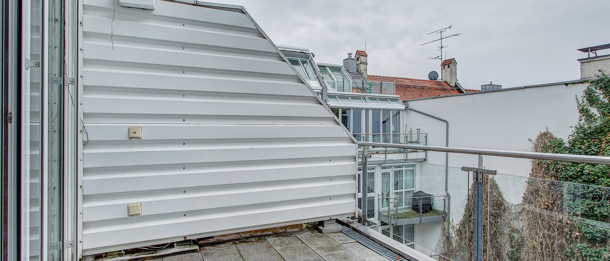 Maisonettewohnung München Schwabing (rechts der Leopoldstraße) 03 Balkon 2018