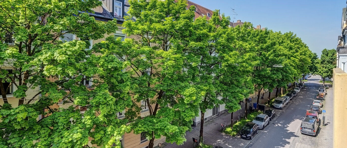 Apartment München Schwabing-West (rund um den Hohenzollernplatz) 01 Aussicht 2152