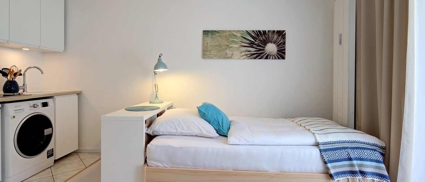 Apartment München Schwabing-West (rund um den Hohenzollernplatz) 01 Schlafbereich 2152