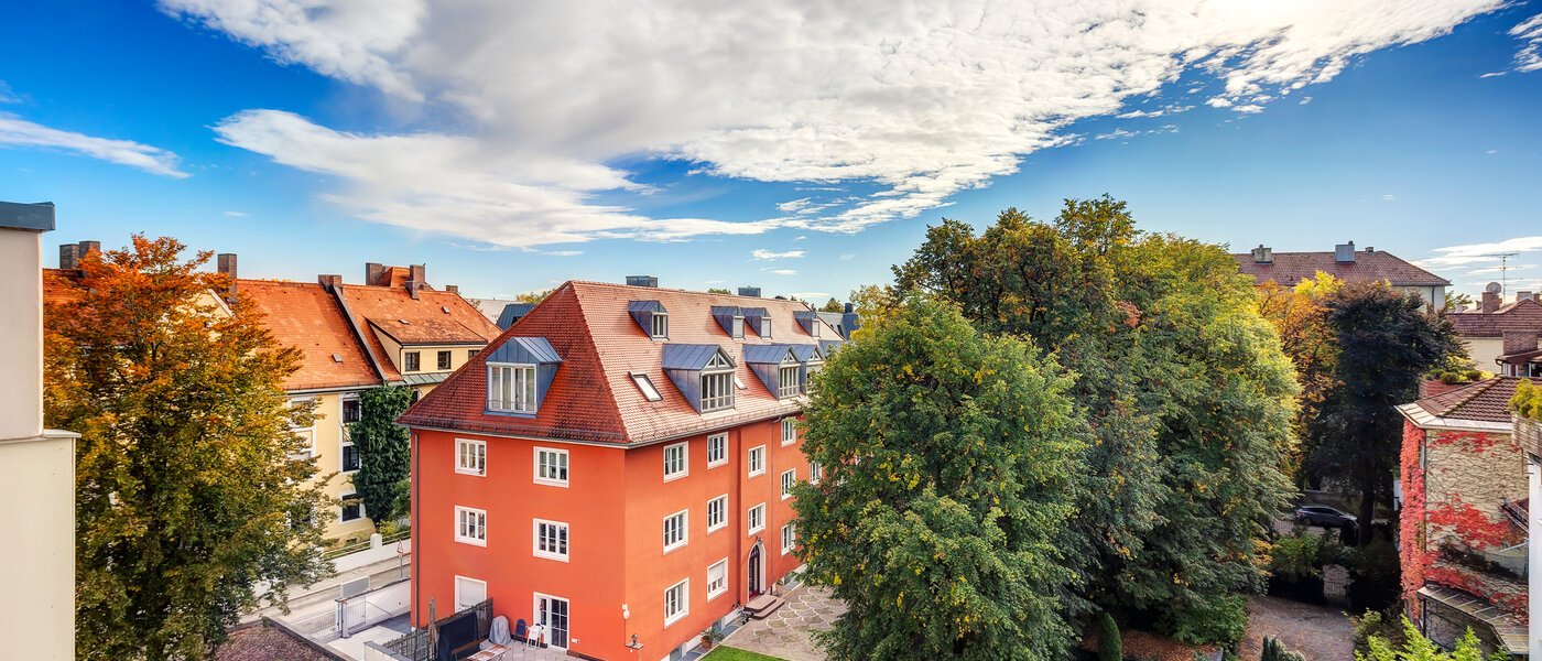 Apartment München Schwabing-Nord (zw. Leopoldstraße & Englischen Garten) 01 Aussicht 2242