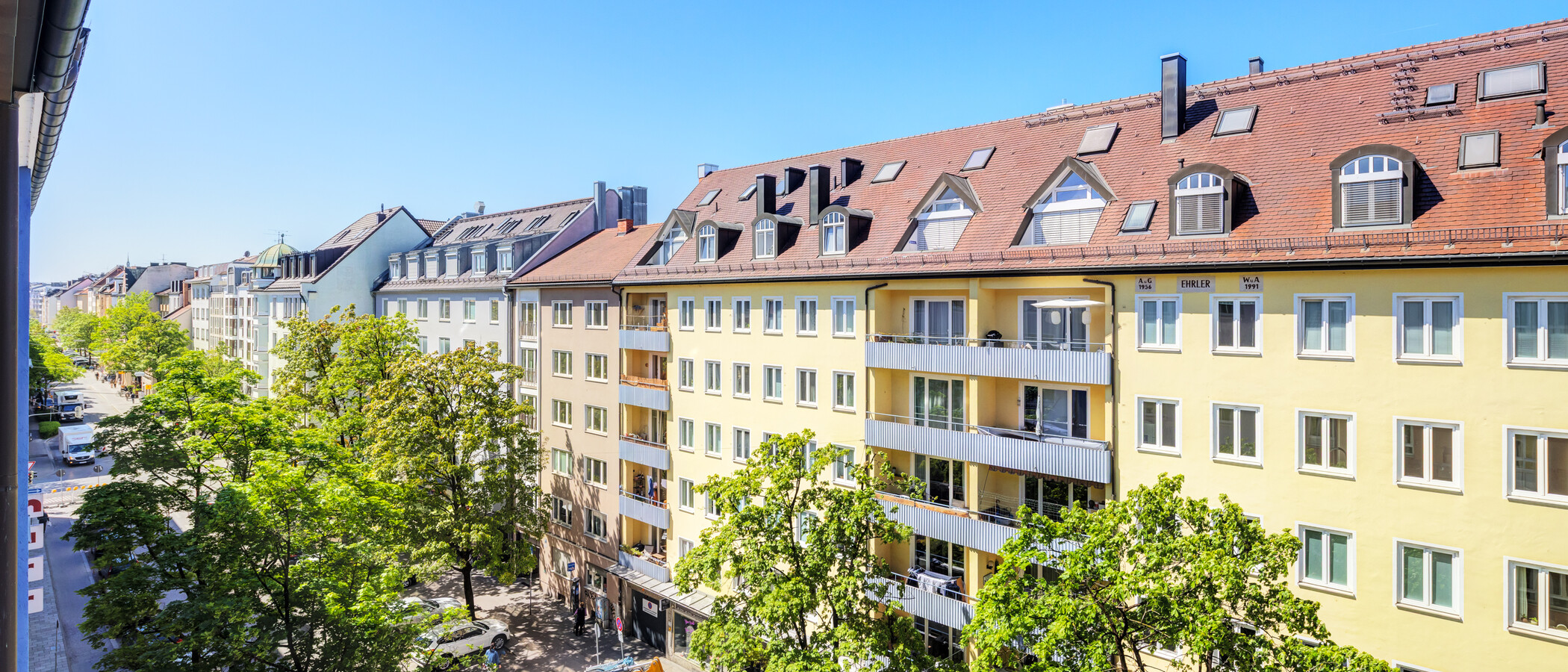Wohnung München Maxvorstadt - Museumsviertel 02 Aussicht 2248