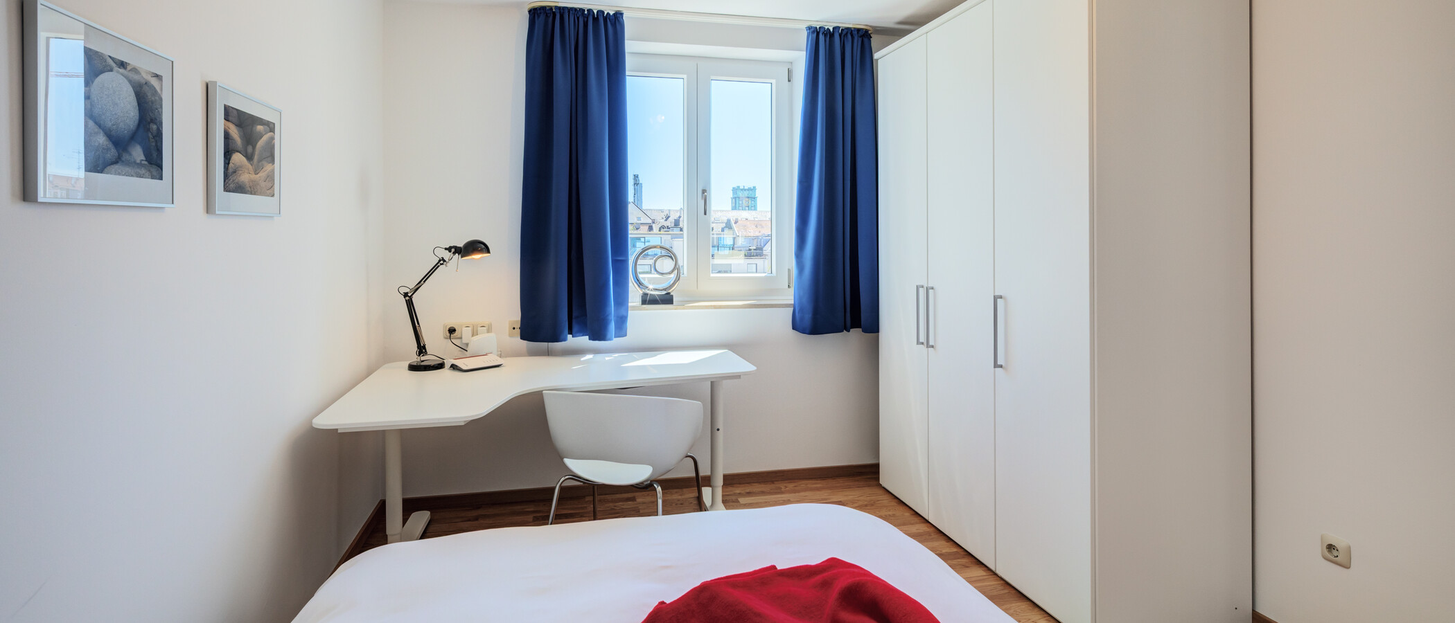 Wohnung München Maxvorstadt - Museumsviertel 03 2. Schlafzimmer	 2248